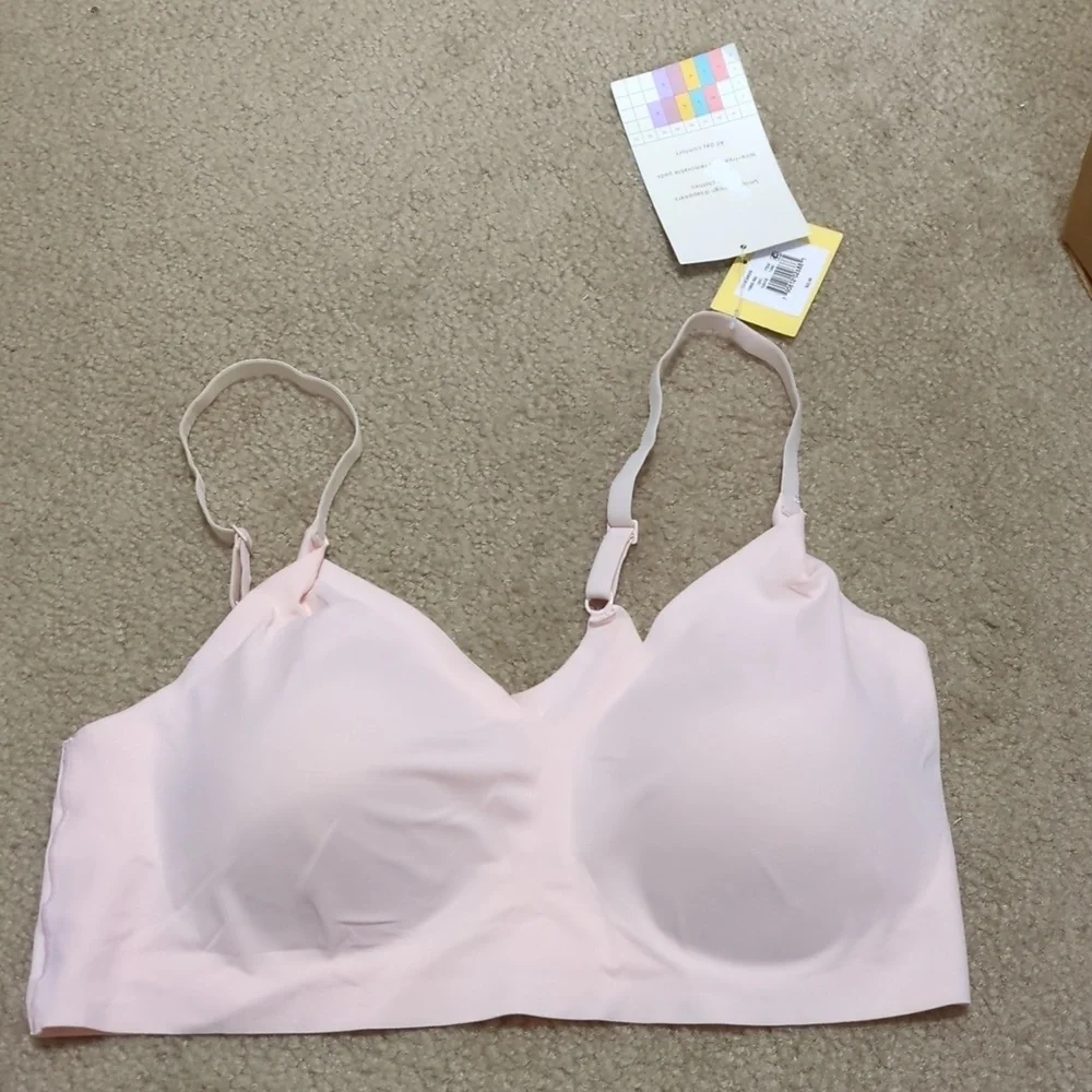 Seamless Triangle Microfiber Bra Size XL - Picture 5 of 7